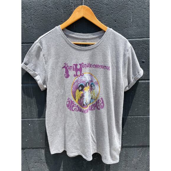 Jimi Hendrix Experience Tee Are You Experienced Gray M - Picture 1 of 3